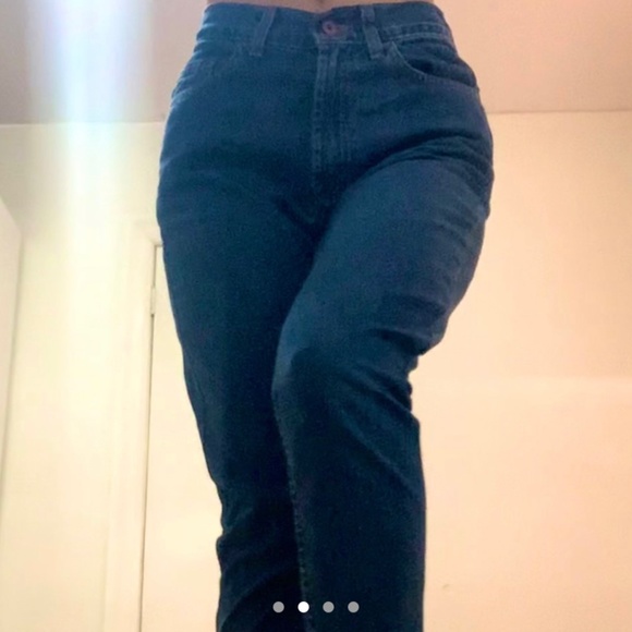 Tommy Hilfiger Vintage, high waisted blue jeans - Picture 2 of 4